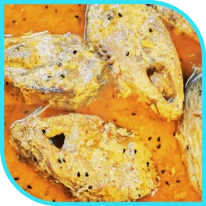 Bhapa Ilish dish served in Hilsa Festival