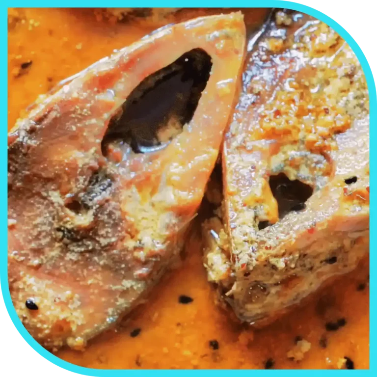 Hilsa Paturi dish in Hilsa Festival Sundarban