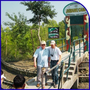 River safari inside Sundarban National Park during jungle tour